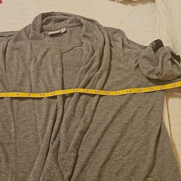 NWOT Asos long gray duster size Small (missing belt) - Picture 11 of 12